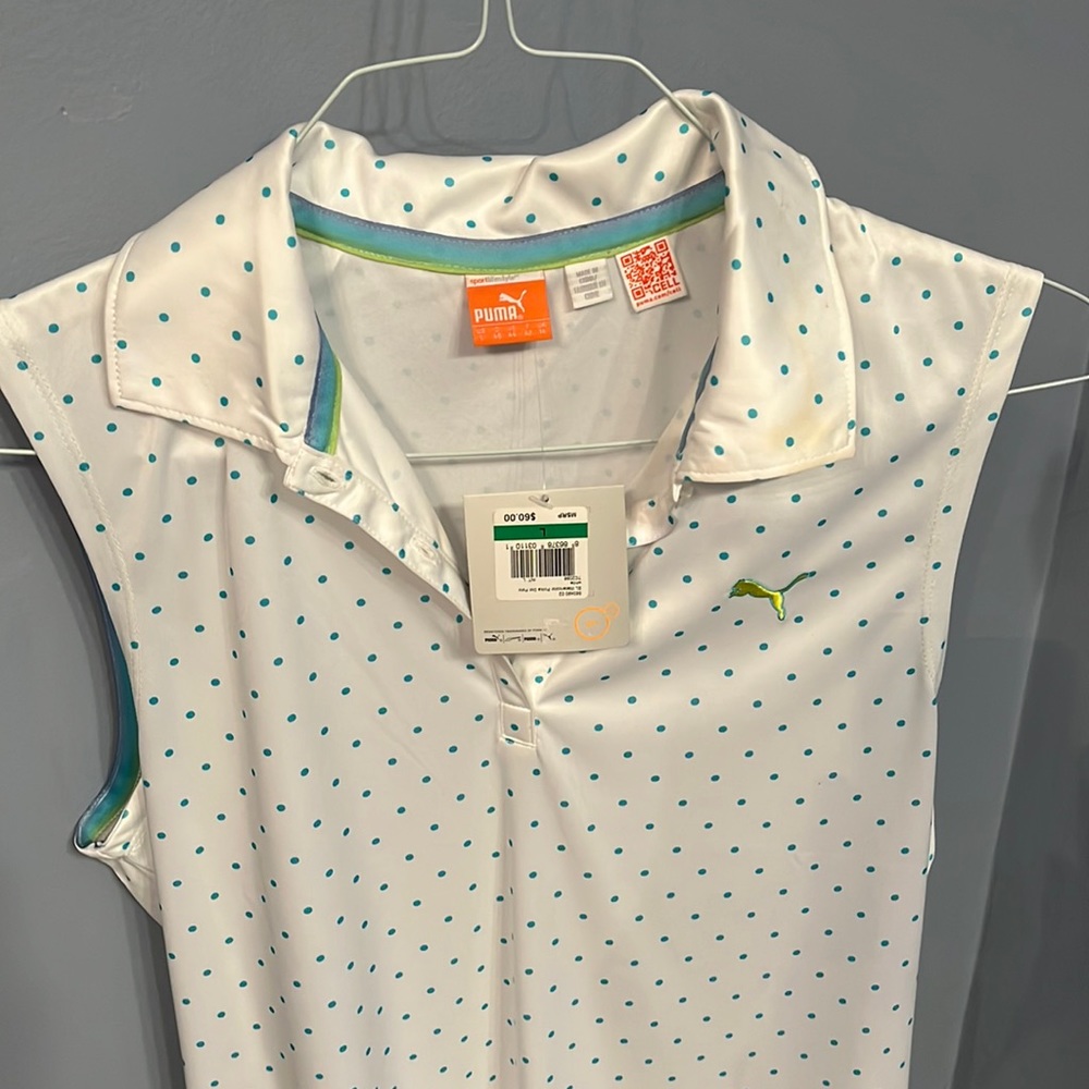 Puma Golf shirt Size L NWT